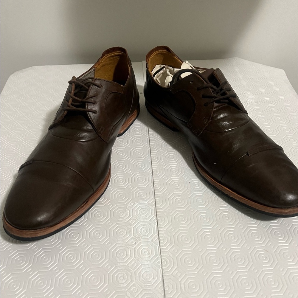Timberland Rich Brown Leather Derbys